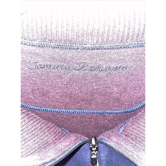 Tommy Bahama Men’s Reversible Sweatshirt Size 3XB Blue Burgundy Outdoors Comfort - Picture 2 of 12